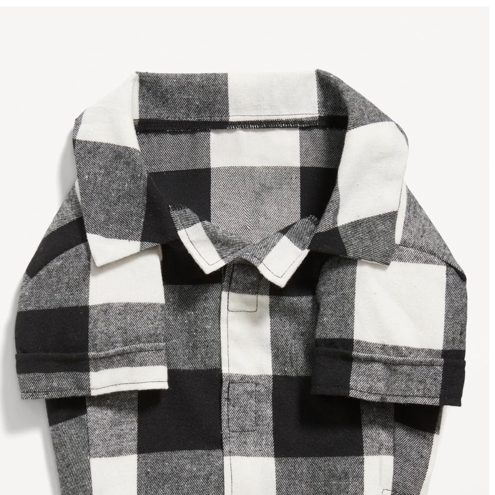 Print Flannel Shirt for Pets - Picture 2 of 2